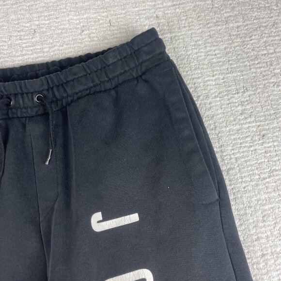 Nike Air Jordan Sweatpants Men S Black Graphic Jumpman Jogger CZ1665-010 - Picture 5 of 16